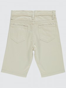 Beige Boys-Capri Pants