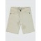 Beige Boys-Capri Pants