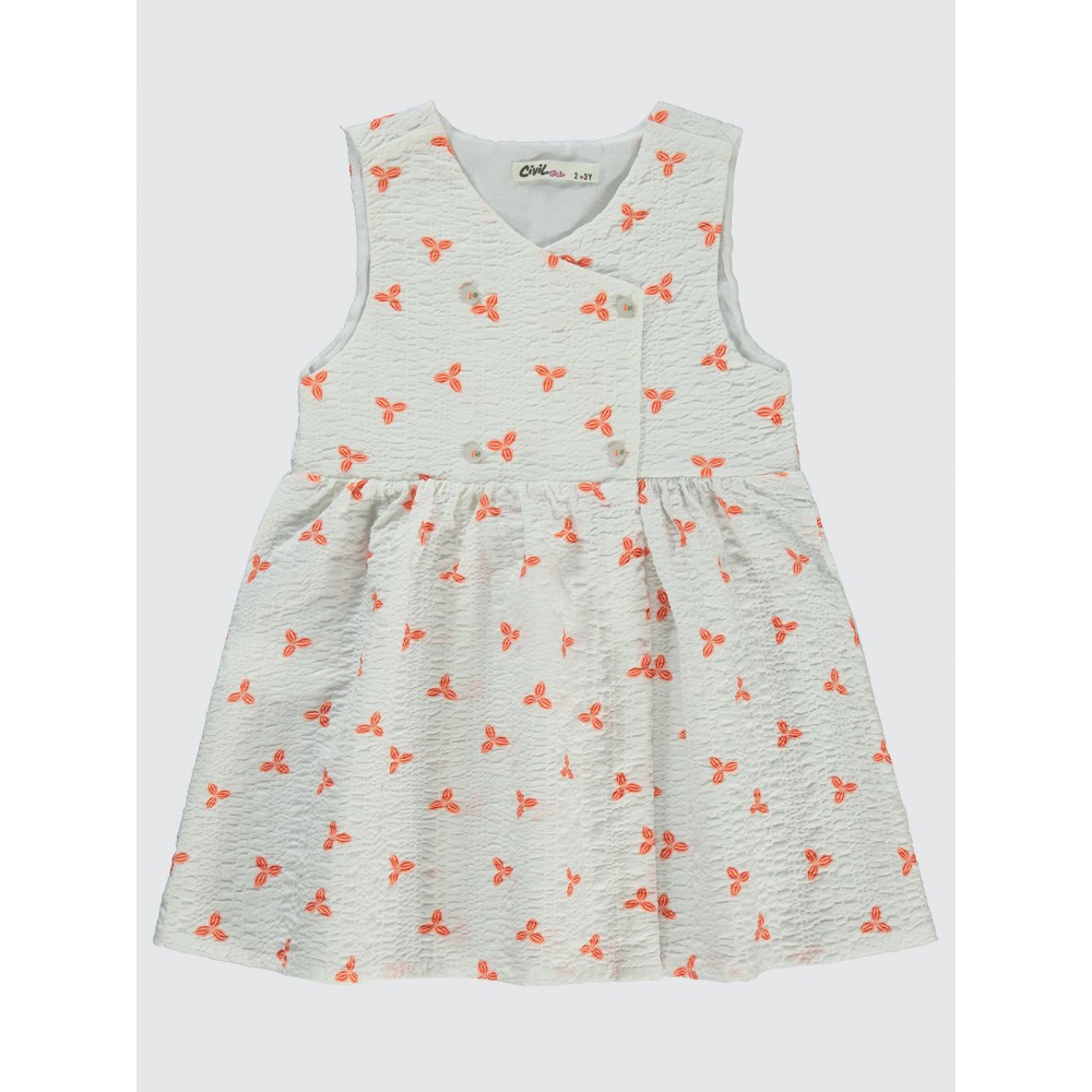 Orange Girls-Dress and Overall Orange Girls-Dress and Overall