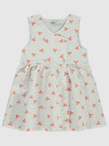 Orange Girls-Dress and Overall