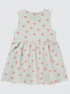 Orange Girls-Dress and Overall