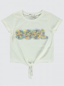 Ecru Girls-T-Shirt