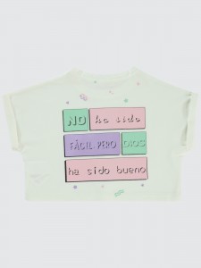 Ecru Girls-T-Shirt