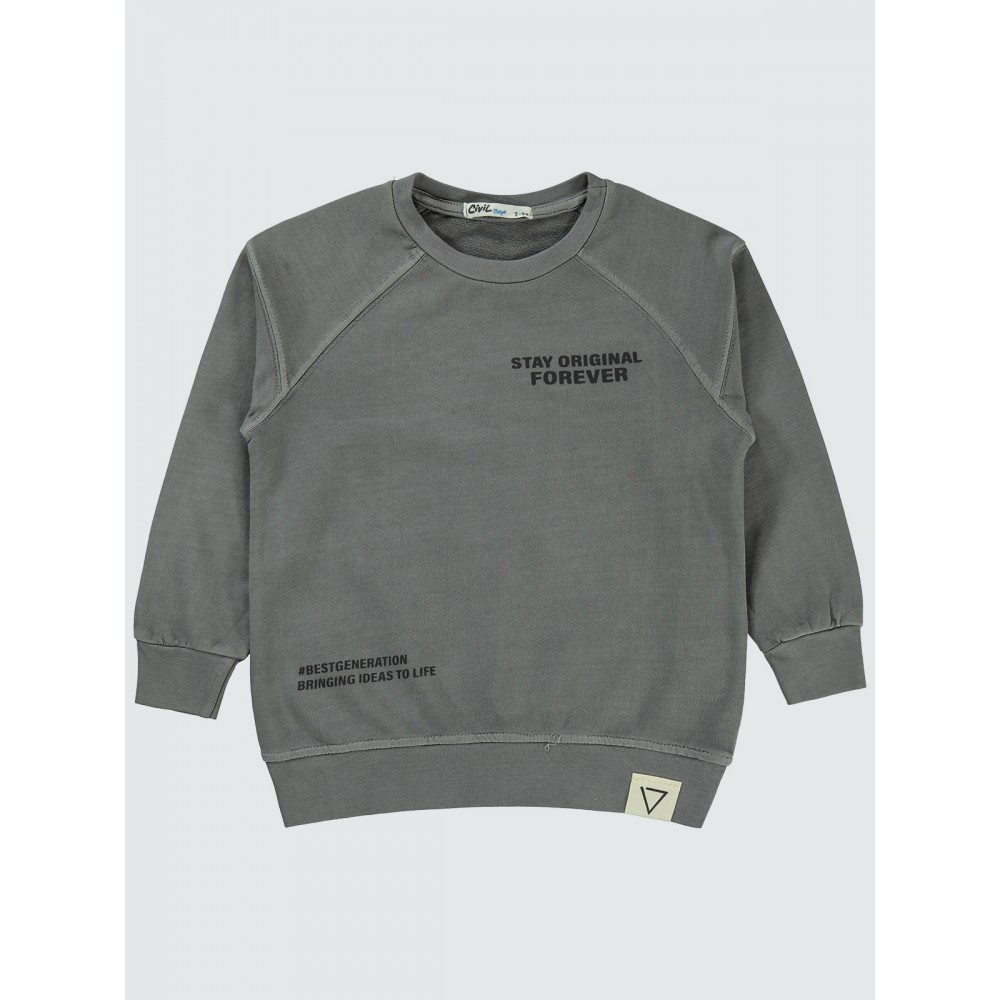 Anthracite Boys-Sweatshirt Anthracite Boys-Sweatshirt