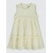 Beige Girls-Dress and Overall
