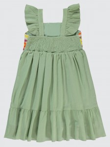 Green Almond Girls-Dress and Overall