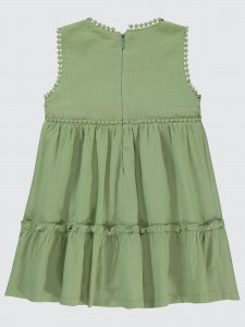 Green Almond Girls-Dress and Overall