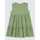 Green Almond Girls-Dress and Overall Green Almond Girls-Dress and Overall