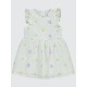 Ecru Girls-Dress and Overall Ecru Girls-Dress and Overall