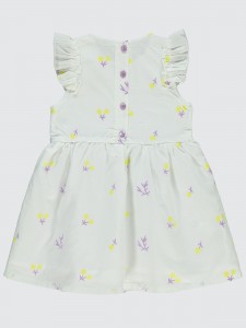 Ecru Girls-Dress and Overall