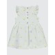 Ecru Girls-Dress and Overall Ecru Girls-Dress and Overall