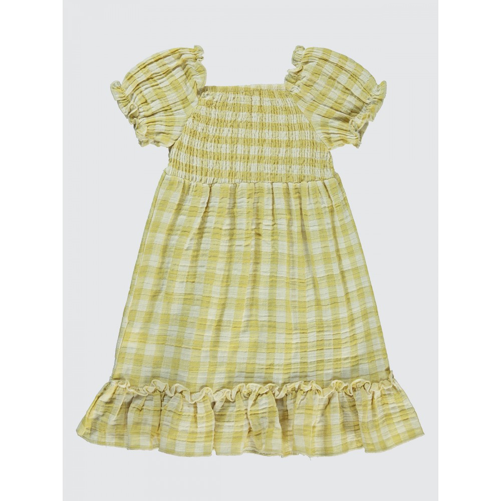 Yellow Girls-Dress and Overall Yellow Girls-Dress and Overall
