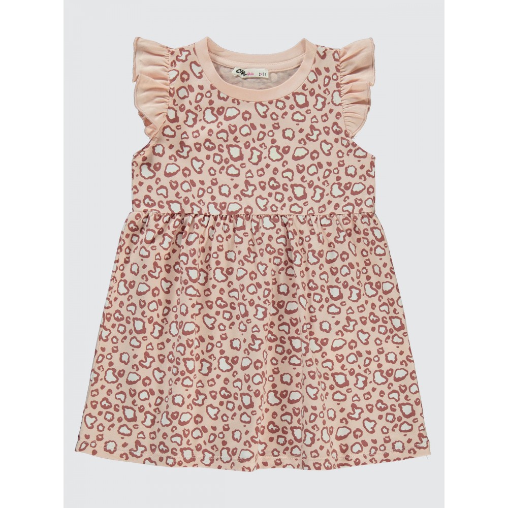 Light Powder Pink Girls-Dress and Overall Light Powder Pink Girls-Dress and Overall
