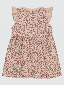 Light Powder Pink Girls-Dress and Overall