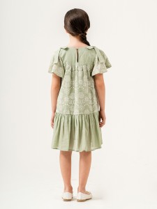 Green Girls-Dress and Overall