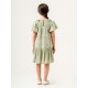 Green Girls-Dress and Overall Green Girls-Dress and Overall