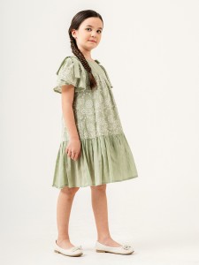 Green Girls-Dress and Overall
