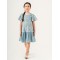 Blue Girls-Dress and Overall