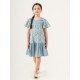 Blue Girls-Dress and Overall Blue Girls-Dress and Overall