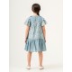 Blue Girls-Dress and Overall Blue Girls-Dress and Overall