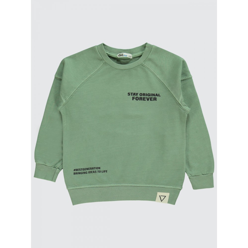 Khaki Boys-Sweatshirt Khaki Boys-Sweatshirt