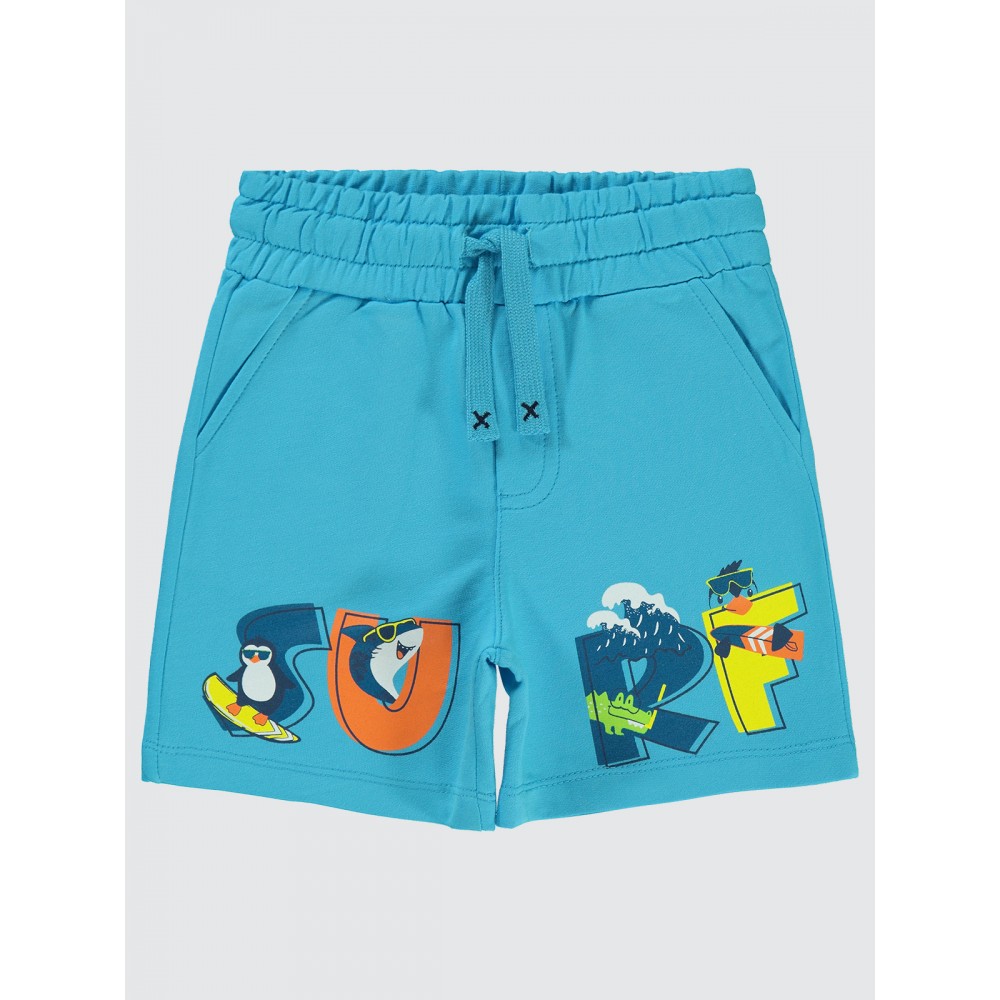 Turquoise Boys-Capri Pants Turquoise Boys-Capri Pants