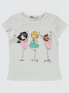 Ecru Girls-T-Shirt