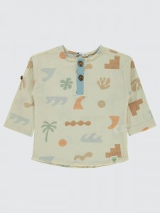 Beige Boys-Shirt