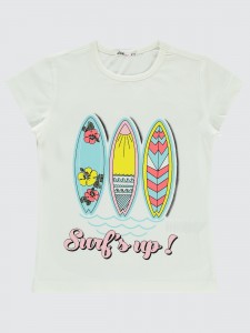 Ecru Girls-T-Shirt