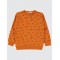 Dark Orange Boys-Sweatshirt