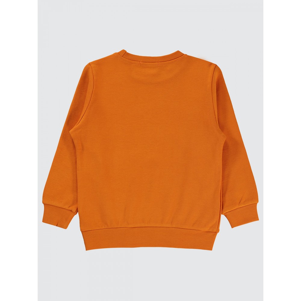 Dark Orange Boys-Sweatshirt Dark Orange Boys-Sweatshirt