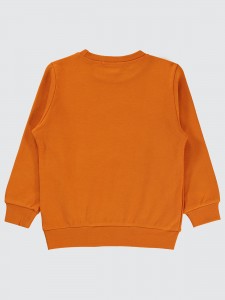 Dark Orange Boys-Sweatshirt