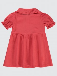 Sunset Coral Girls-Dress and Overall