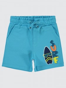 Turquoise Boys-Capri Pants