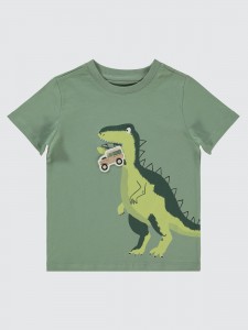 Soft Khaki Boys-T-Shirt