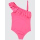Neon Pink Girls-Swimsuit Neon Pink Girls-Swimsuit
