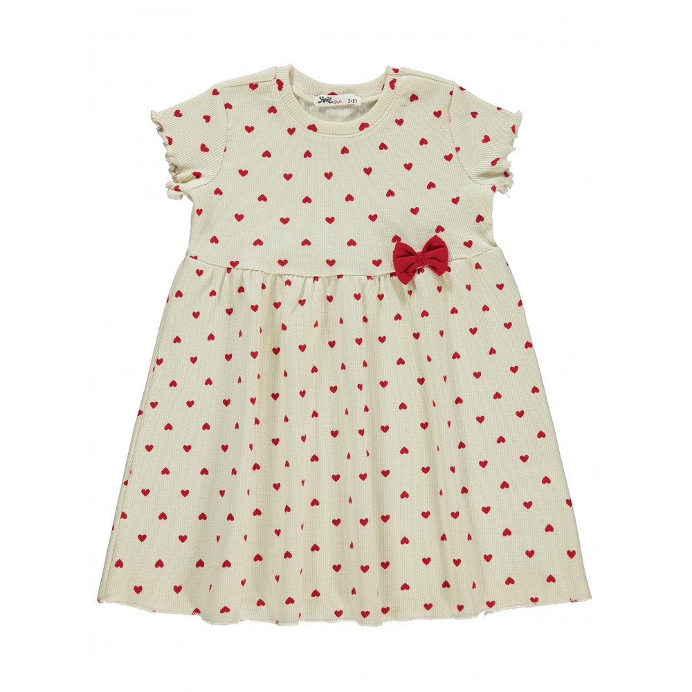 Ivory Girls-Dress and Overall Ivory Girls-Dress and Overall