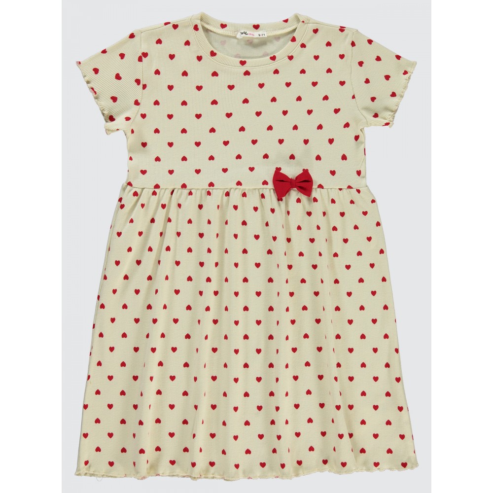 Ivory Girls-Dress and Overall Ivory Girls-Dress and Overall