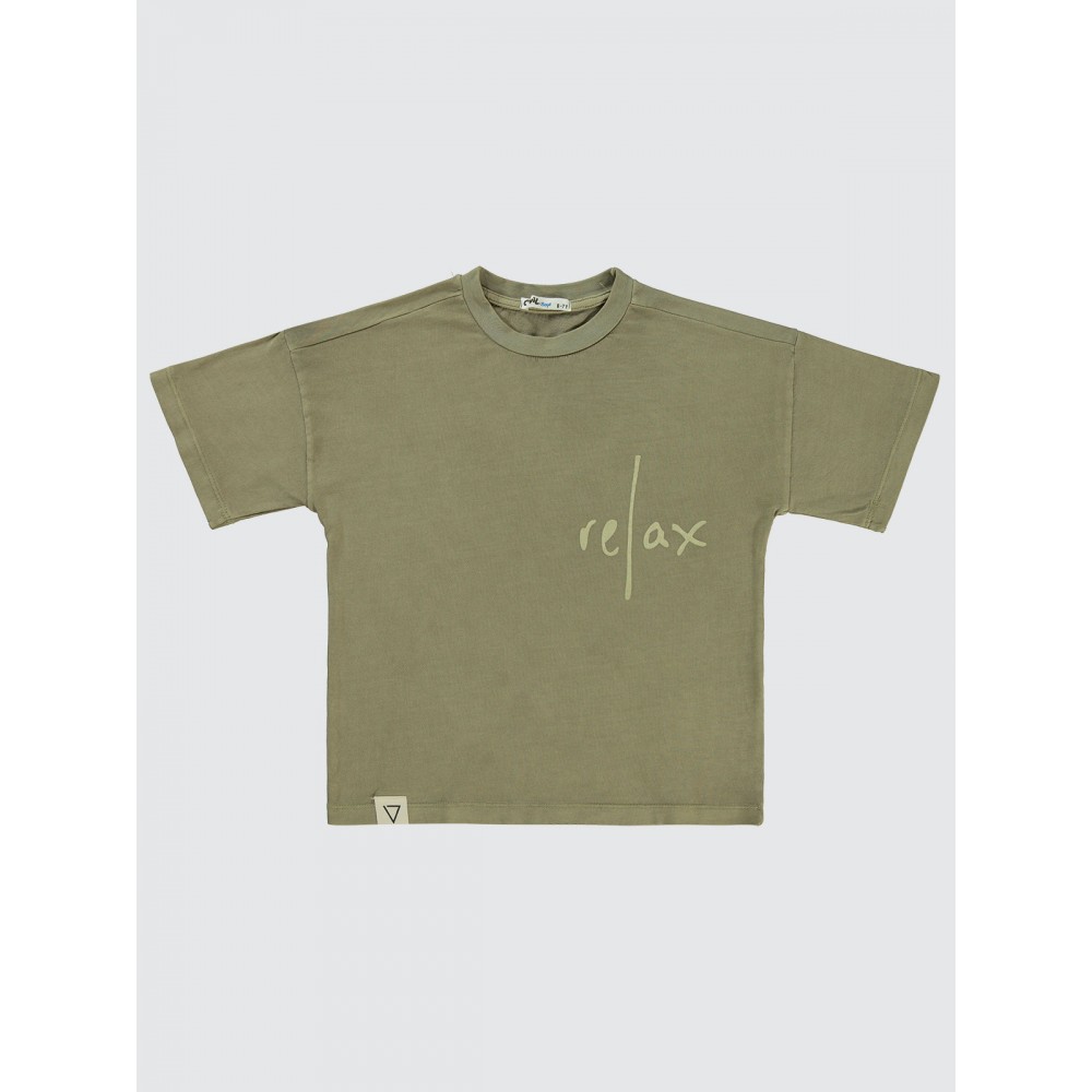 Stone Color Boys-T-Shirt Stone Color Boys-T-Shirt