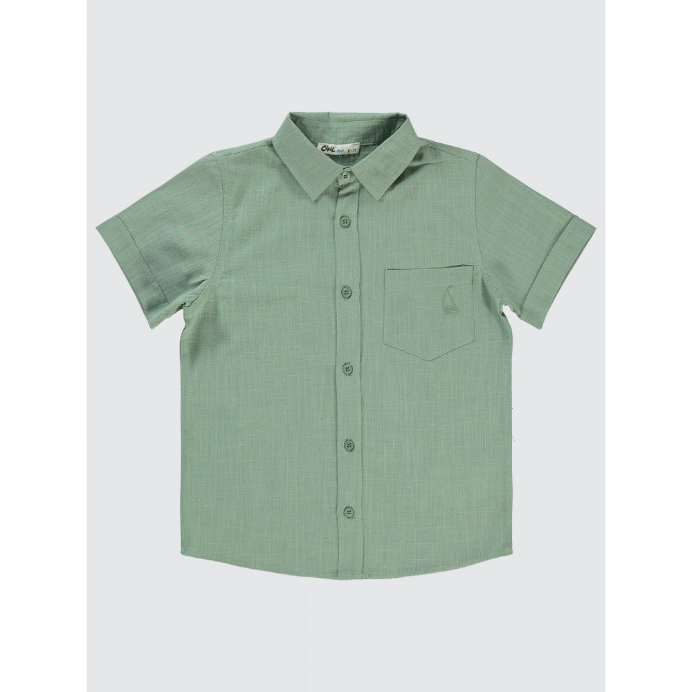 Soft Khaki Boys-Shirt Soft Khaki Boys-Shirt