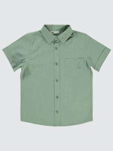 Soft Khaki Boys-Shirt