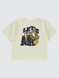 Ecru Boys-T-Shirt