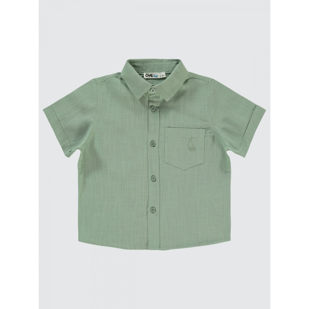 Soft Khaki Boys-Shirt Soft Khaki Boys-Shirt
