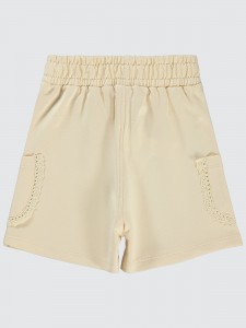 Beige Girls-Shorts