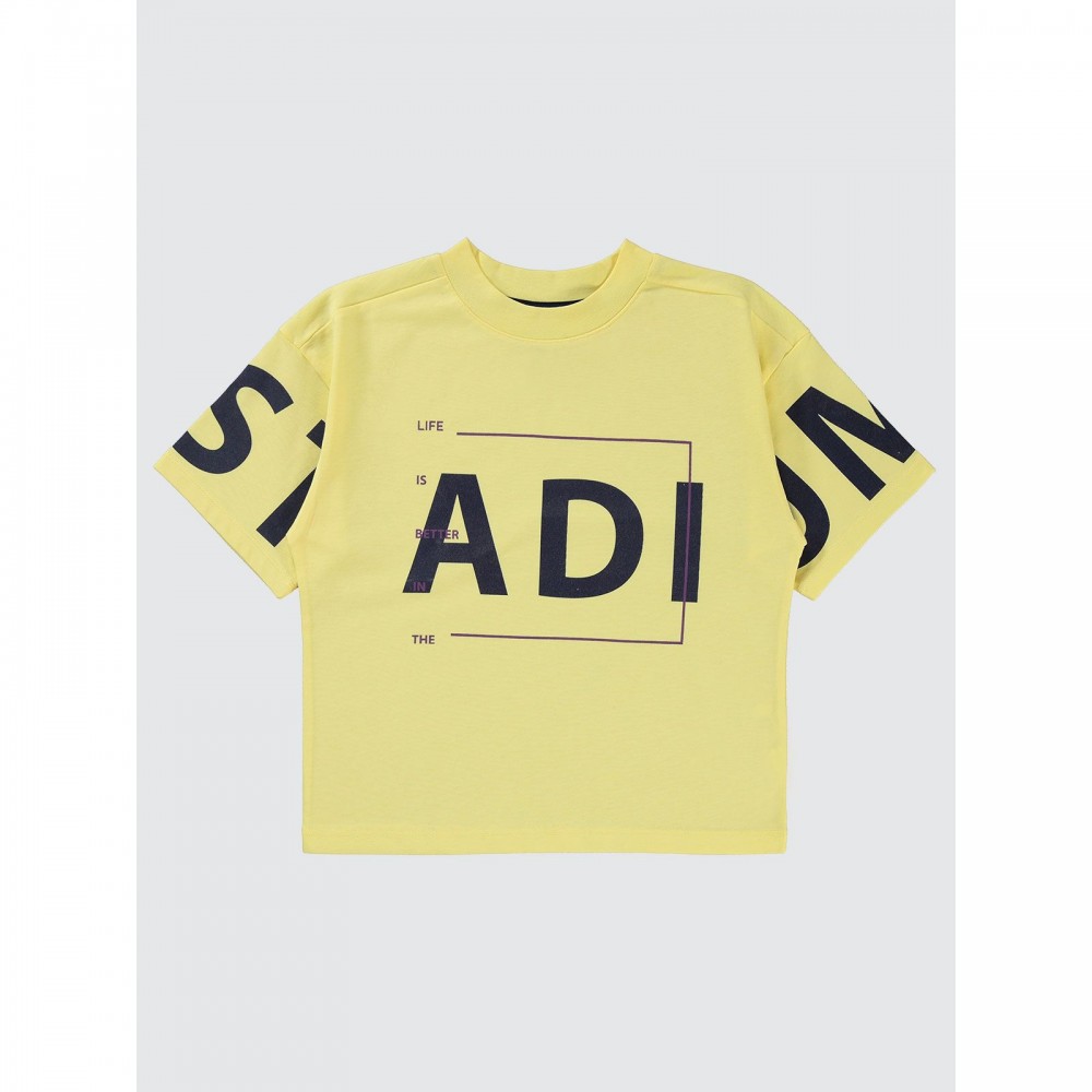 Light Yellow Boys-T-Shirt Light Yellow Boys-T-Shirt