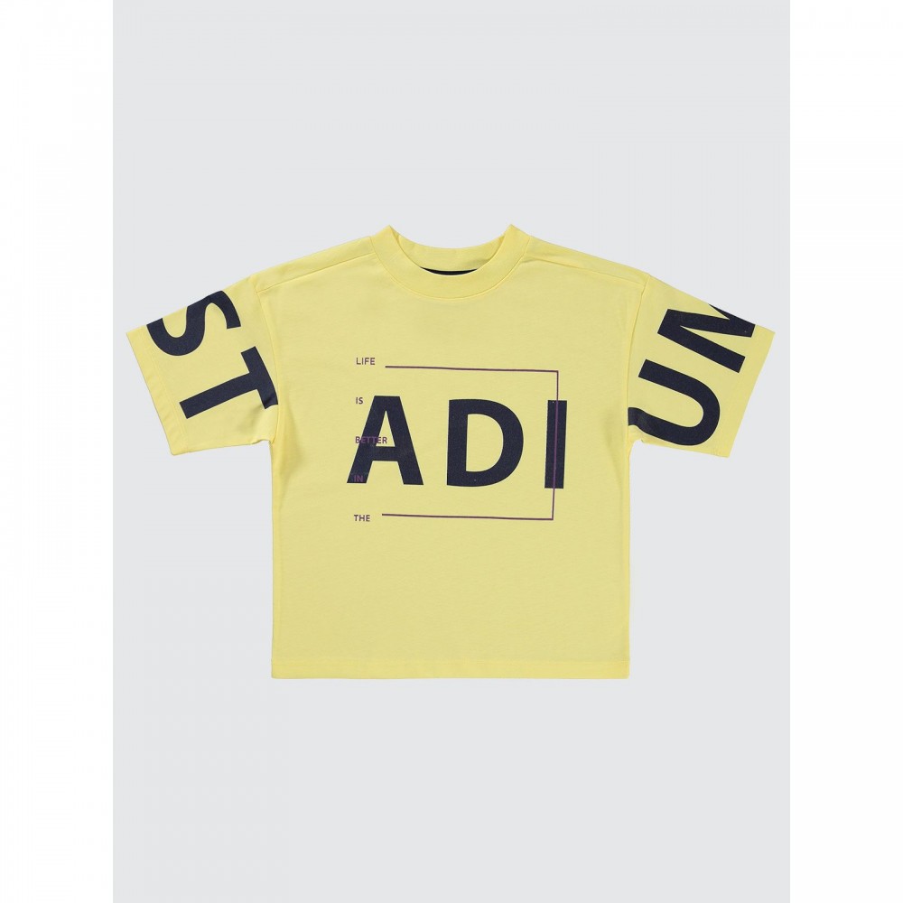 Light Yellow Boys-T-Shirt Light Yellow Boys-T-Shirt