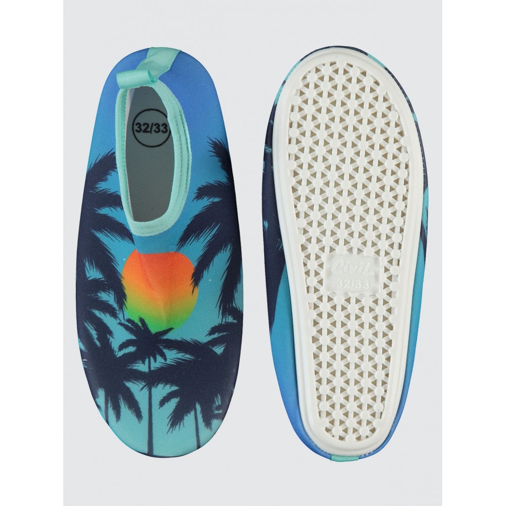 Turquoise Boys-Water Shoes Turquoise Boys-Water Shoes