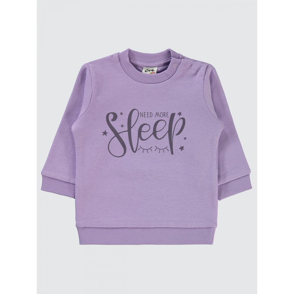 Lilac Baby-Sweatshirt Lilac Baby-Sweatshirt