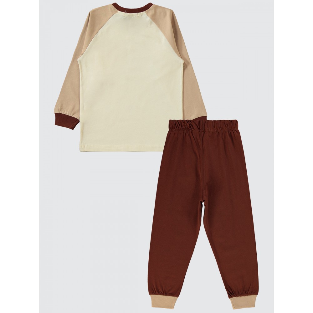Brown Boys-Pajama Set Brown Boys-Pajama Set