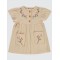 Beige Baby-Dress and Overall